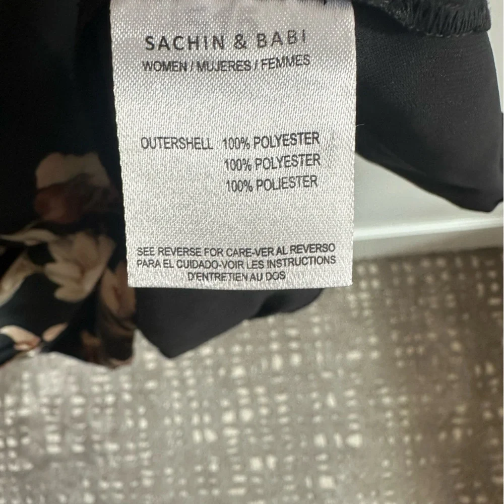 Sachin + Babi Aubrey floral one shoulder gown - Picture 10 of 14